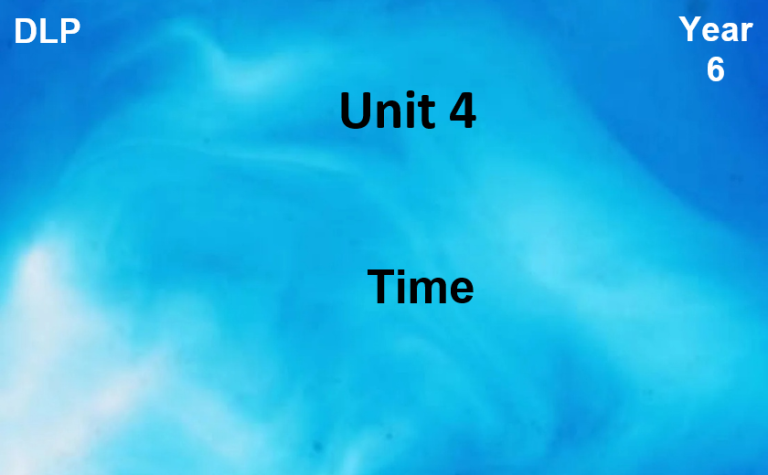 Y6U4: Time